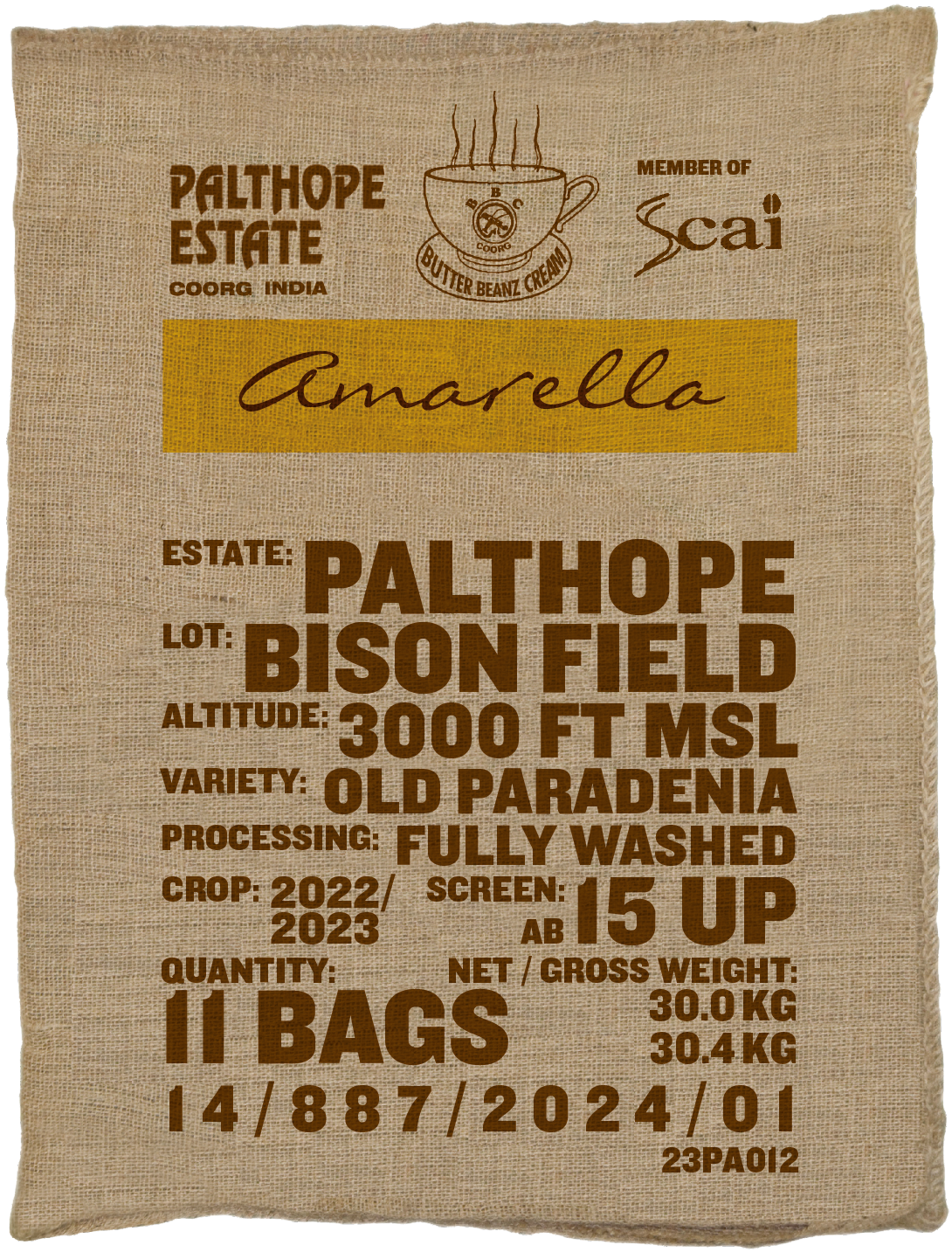 Bison Field, Old Paradenia